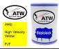 Preview: Jeep, High Velocity Yellow, PJF: 500ml Lackdose, von ATW Autoteile West.